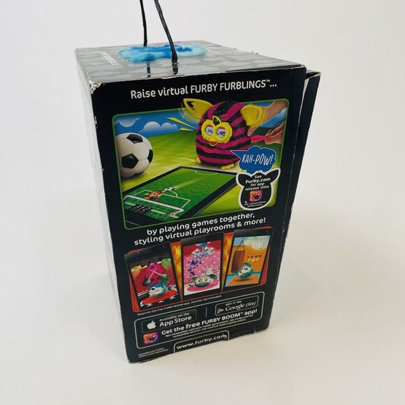 Furby Boom! Blue Waves Aqua 2013 Hasbro Rare With Box - Tested Hasbro - Picture 9 of 11